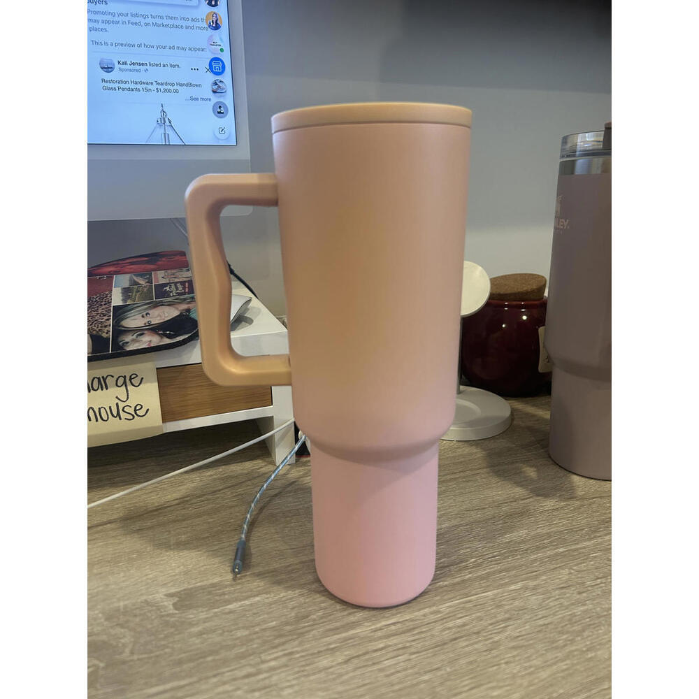 Simple Modern Pink/Orange Ombre 40oz Trek Tumbler *NO STRAW